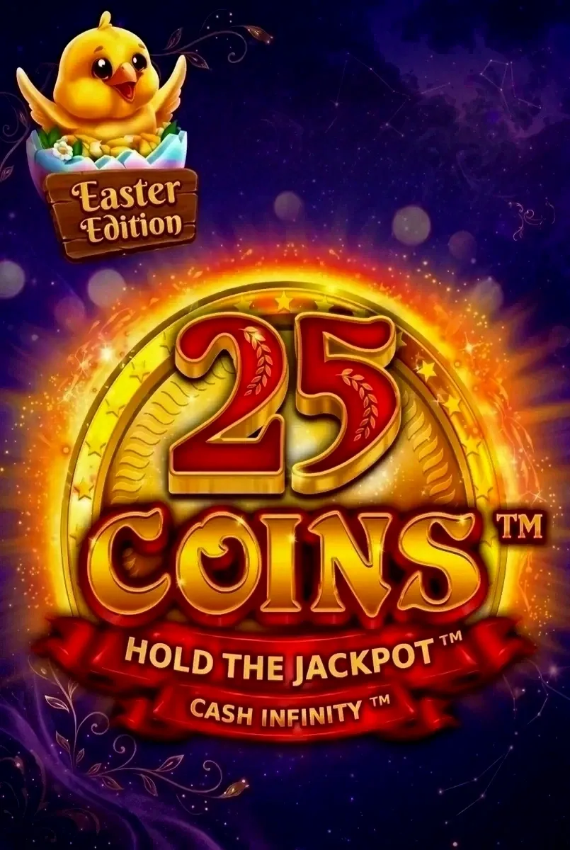 25 coins hold the jackpot cash infinity