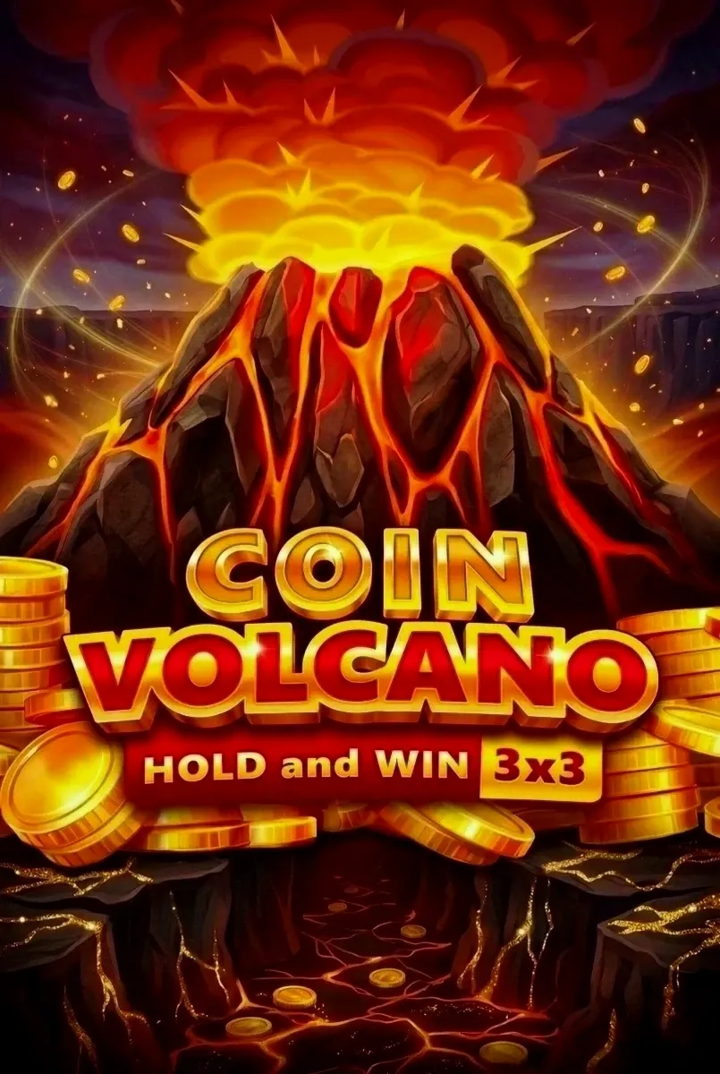 Coin volcano hold and win 3x3